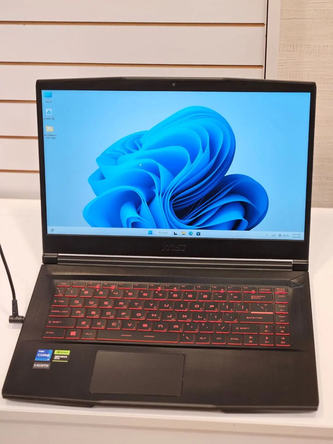 MSI GF63 گیمینگ سبک، قدرتمند و خوش‌قیمت|رایانه همراه|اردبیل, |دیوار