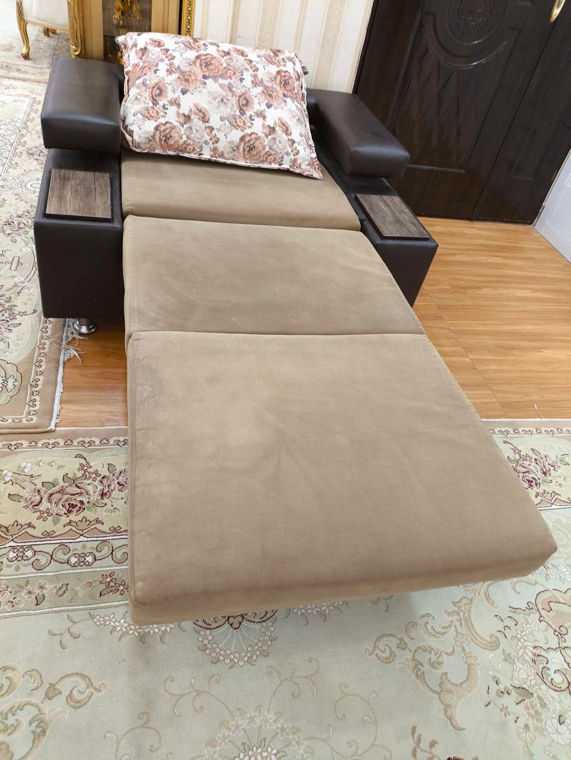 تخت کم جا مبل تختشو|تخت و سرویس خواب|کاشمر, |دیوار