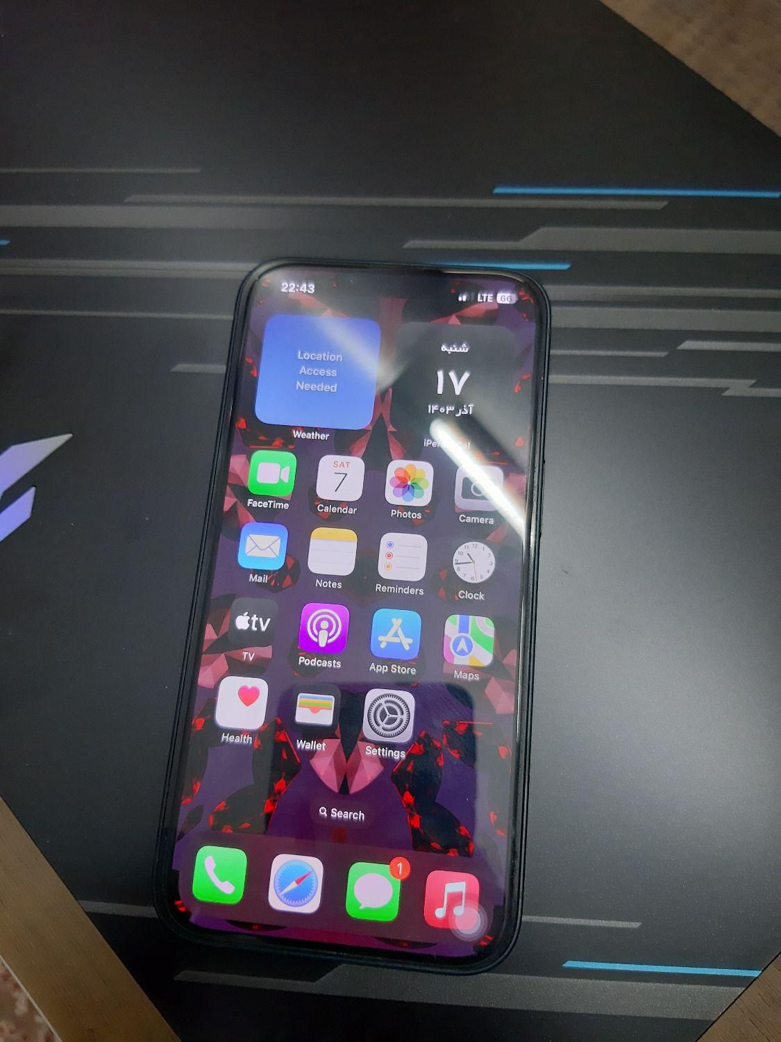 اپل iPhone 13 با حافظهٔ ۱۲۸ گیگابایت|موبایل|تهران, افسریه|دیوار