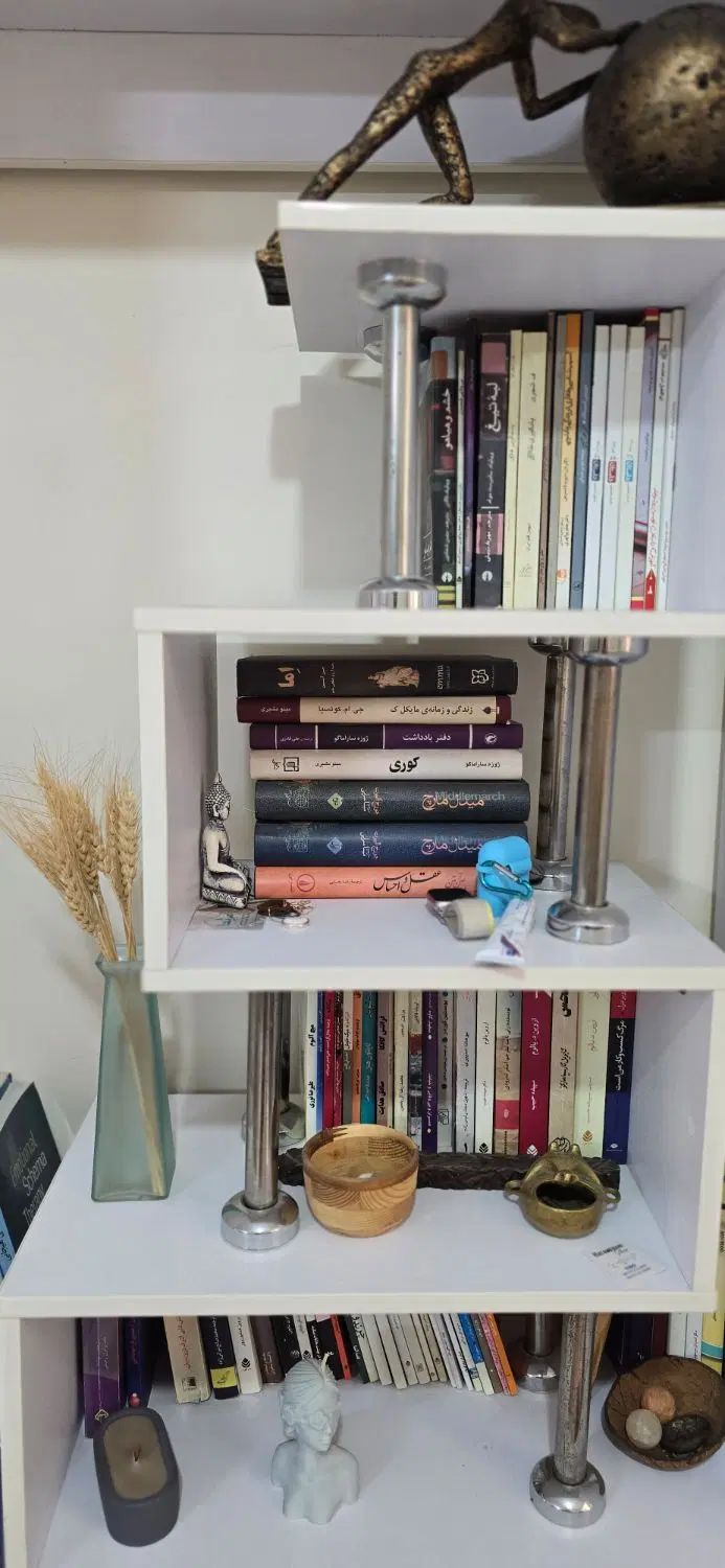 کتابخانه/ویترین/پارتیشن|کتابخانه، شلف، قفسه‌های دیواری|تهران, نیروی هوایی (پیروزی)|دیوار