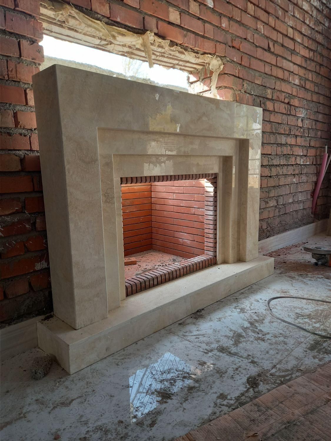 نرده سنگی .شومینه .باربیکیو. آبنما|خدمات پیشه و مهارت|کرمان, |دیوار