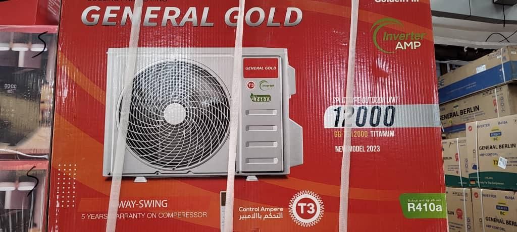 کولرگازی ۲۴ هزار جنرال گلد موتوربزرگ|کولر گازی و فن‌کوئل|مشکین‌دشت, |دیوار