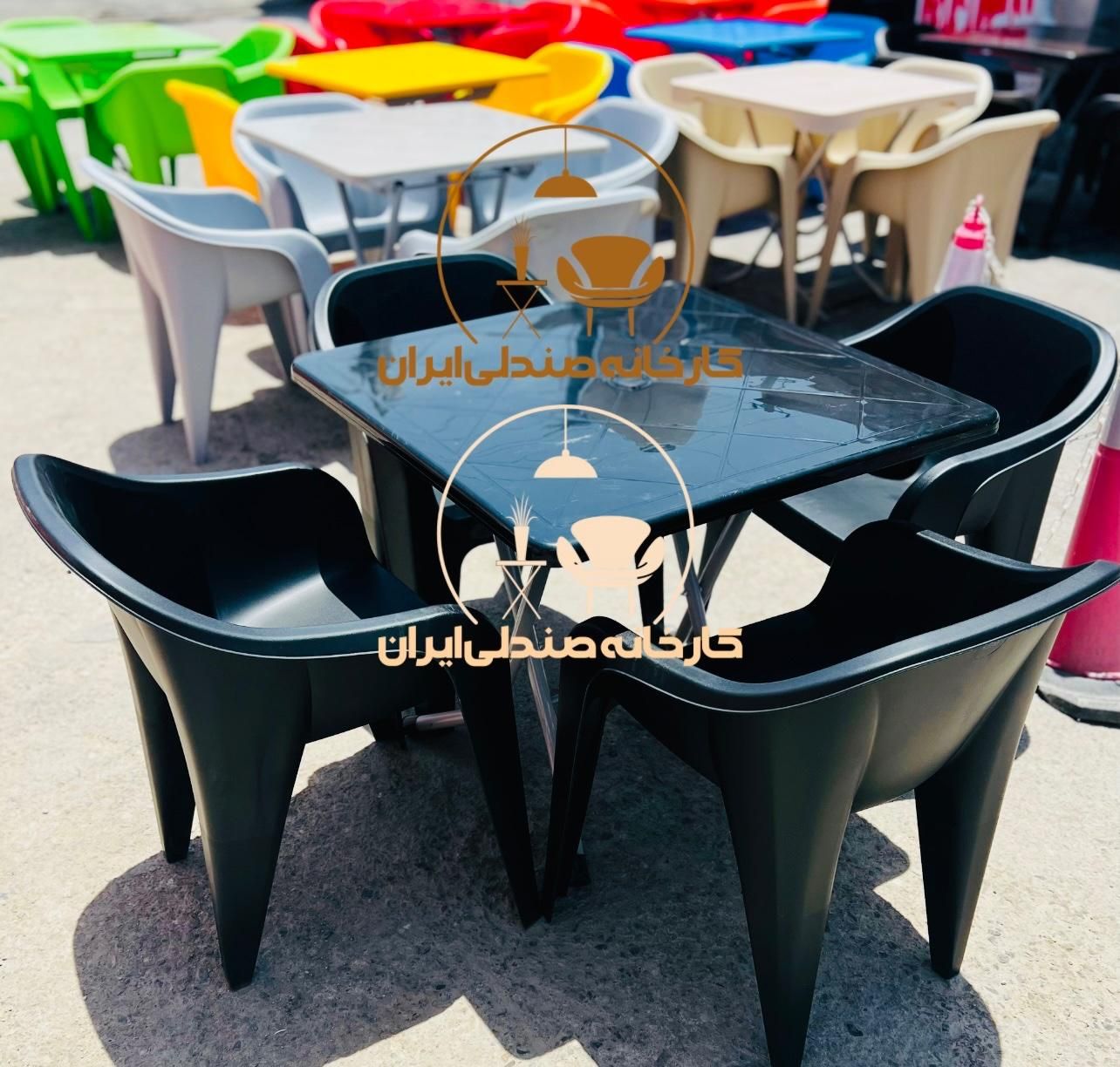 صندلی پلاستیکی مدل لگنی کارخانه تهران وسراسرایران|میز و صندلی غذاخوری|تهران, نازی‌آباد|دیوار