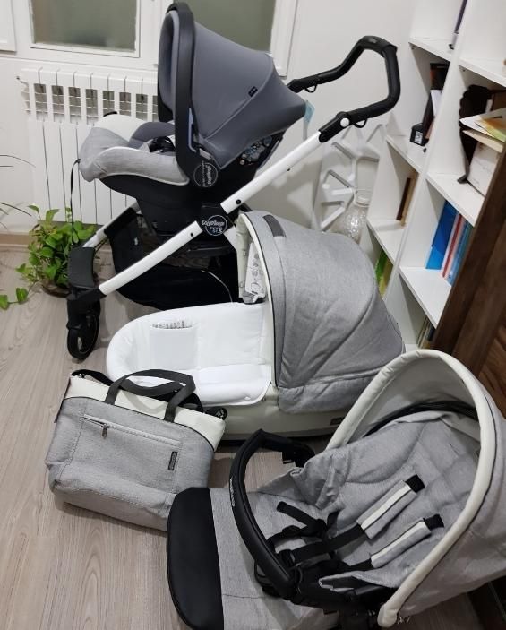 ست کالسکه،کریر و کریکات برند ایتالیایی پگ پرگو|کالسکه و لوازم جانبی|تهران, استاد معین|دیوار