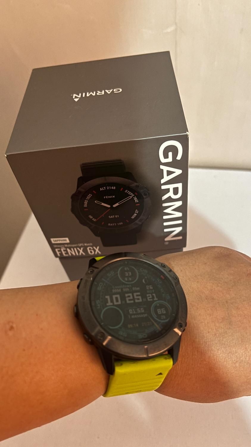 Garmin fenix6x ساعت|ساعت|تهران, فرودگاه مهرآباد|دیوار