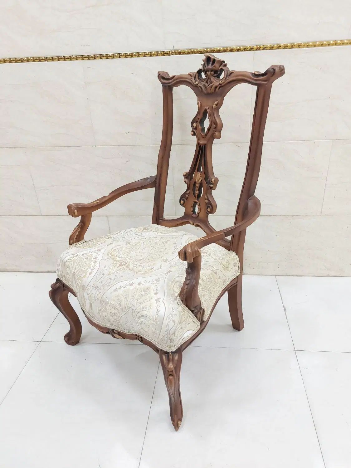مبل استیل۹نفره مدل چِپَندرچوب راش گرجستان درحدنونو|مبلمان خانگی و میز عسلی|رشت, آزادگان|دیوار