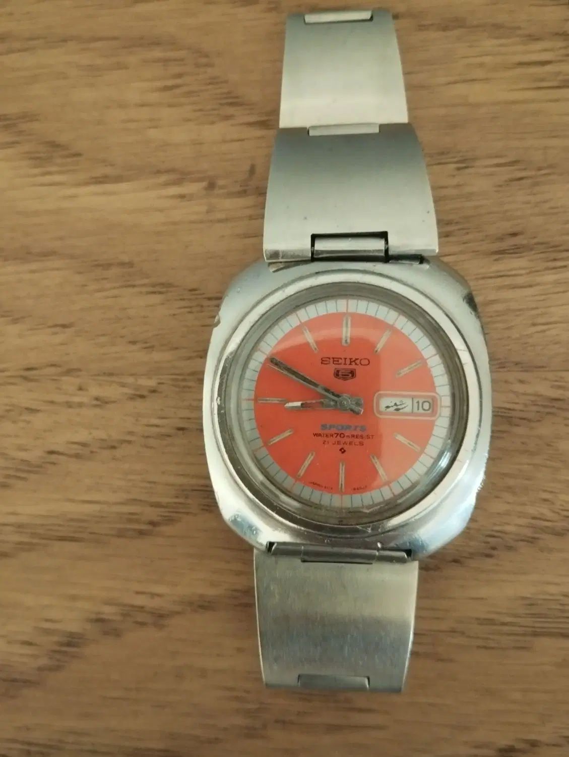 ساعت سیکو ۵(Seiko5) بسیار قدیمی و نایاب با رنگ خاص|ساعت|تهران, زعفرانیه|دیوار