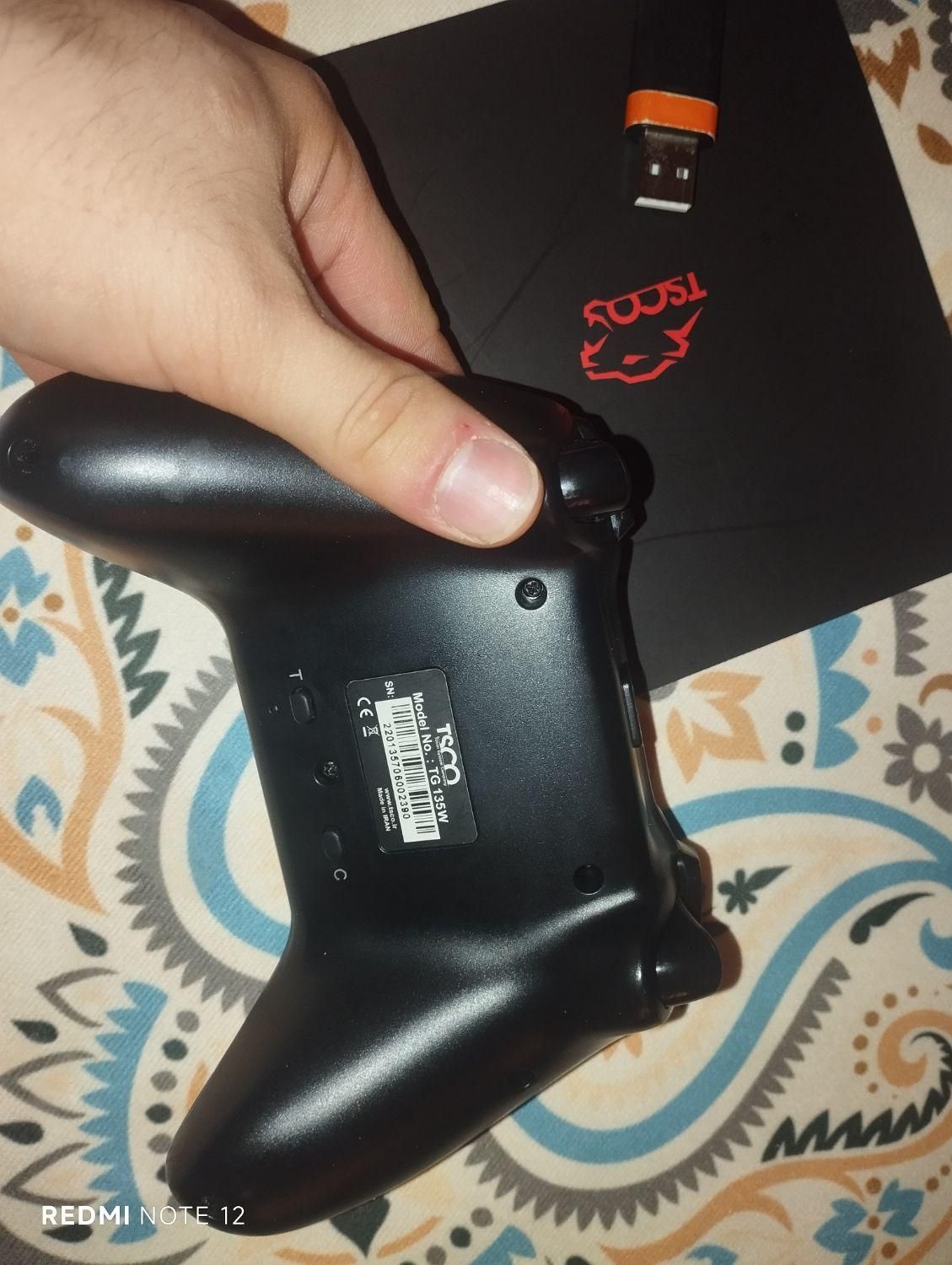 تخفیف ندارد...دسته بازی گیم پد تسکو مدل 135W|کنسول، بازی ویدئویی و آنلاین|تهران, سبلان (لشگر)|دیوار