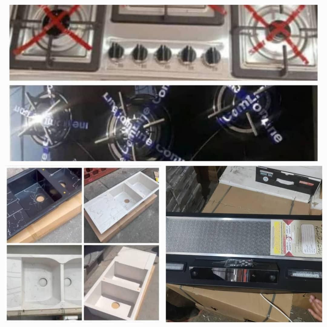 هود لمسی مخفی توکار اوریب برند گاز سینک|هود|صدرا-فارس, فاز ۱|دیوار