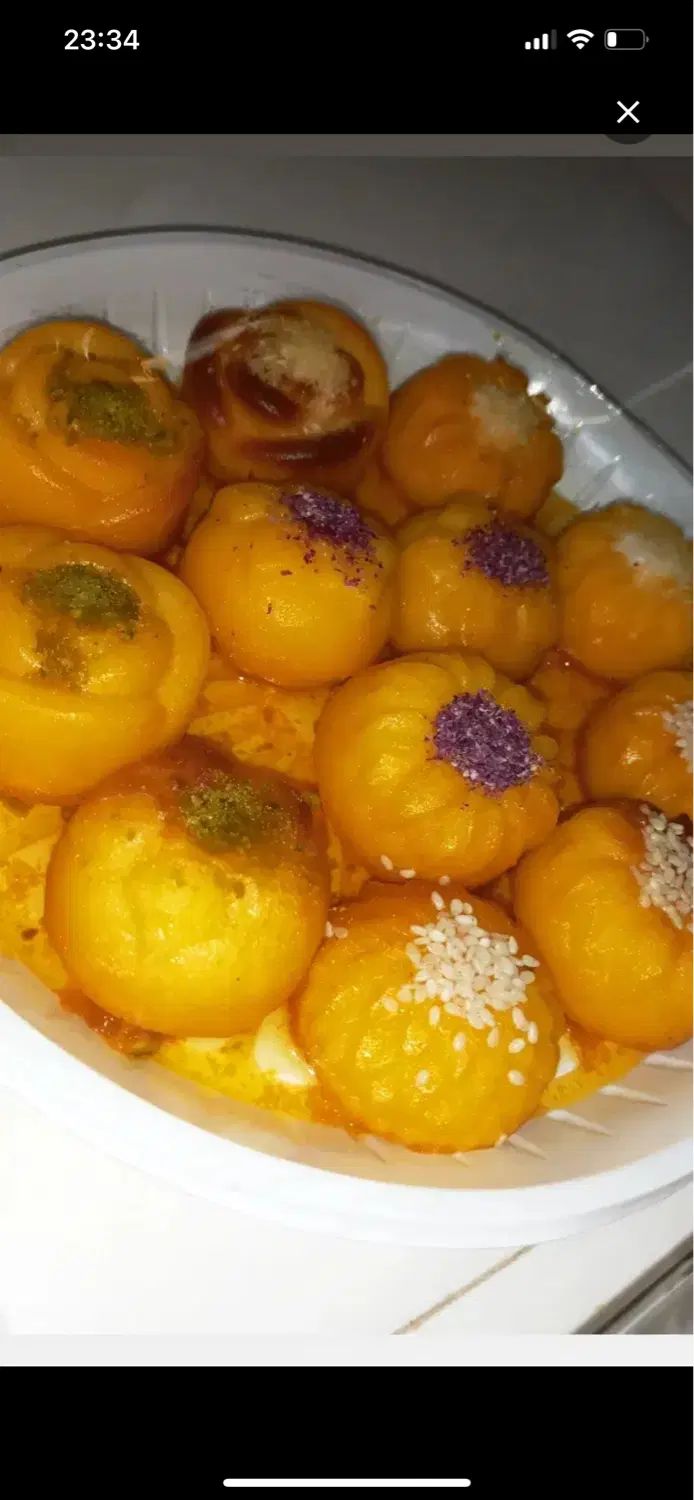 خاگینه قالبی مغزی برای مهمانی و کیک خانگی دسر تکی|خوردنی و آشامیدنی|تبریز, |دیوار