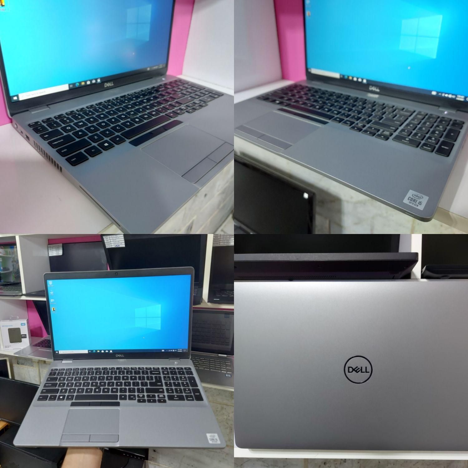 لپتاپ دل DELL5510 i5Gen10 Ram32 SSD512 RX640 تمیز|رایانه همراه|کرج, حصارک بالا|دیوار
