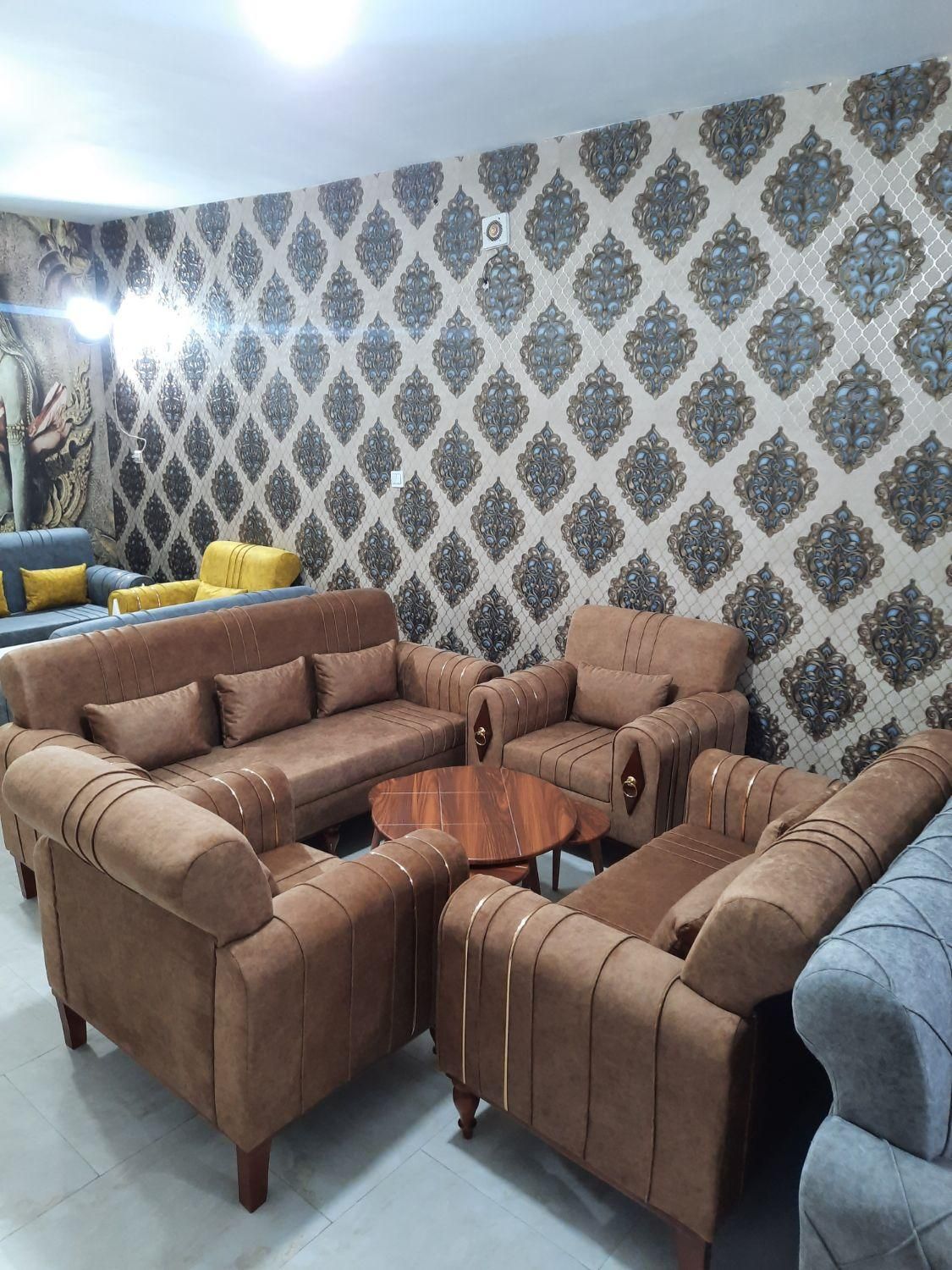 مبل۷نفره راحتی نیو اسکارلت|مبلمان خانگی و میز عسلی|قزوین, |دیوار
