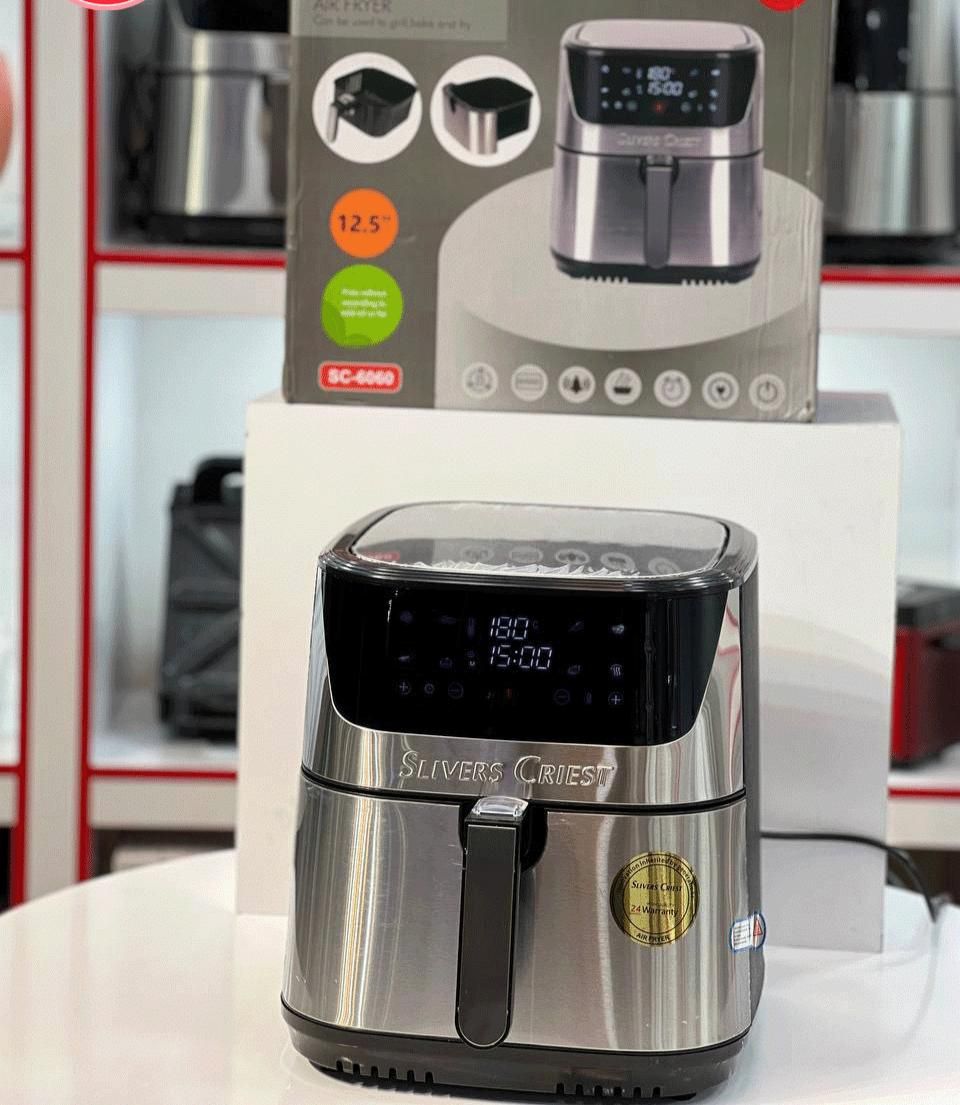 سرخ کن بدون روغن سیلورکرست حک شده12.5 لیتر سبد دار|اجاق گاز و لوازم برقی پختوپز|بیرجند, |دیوار