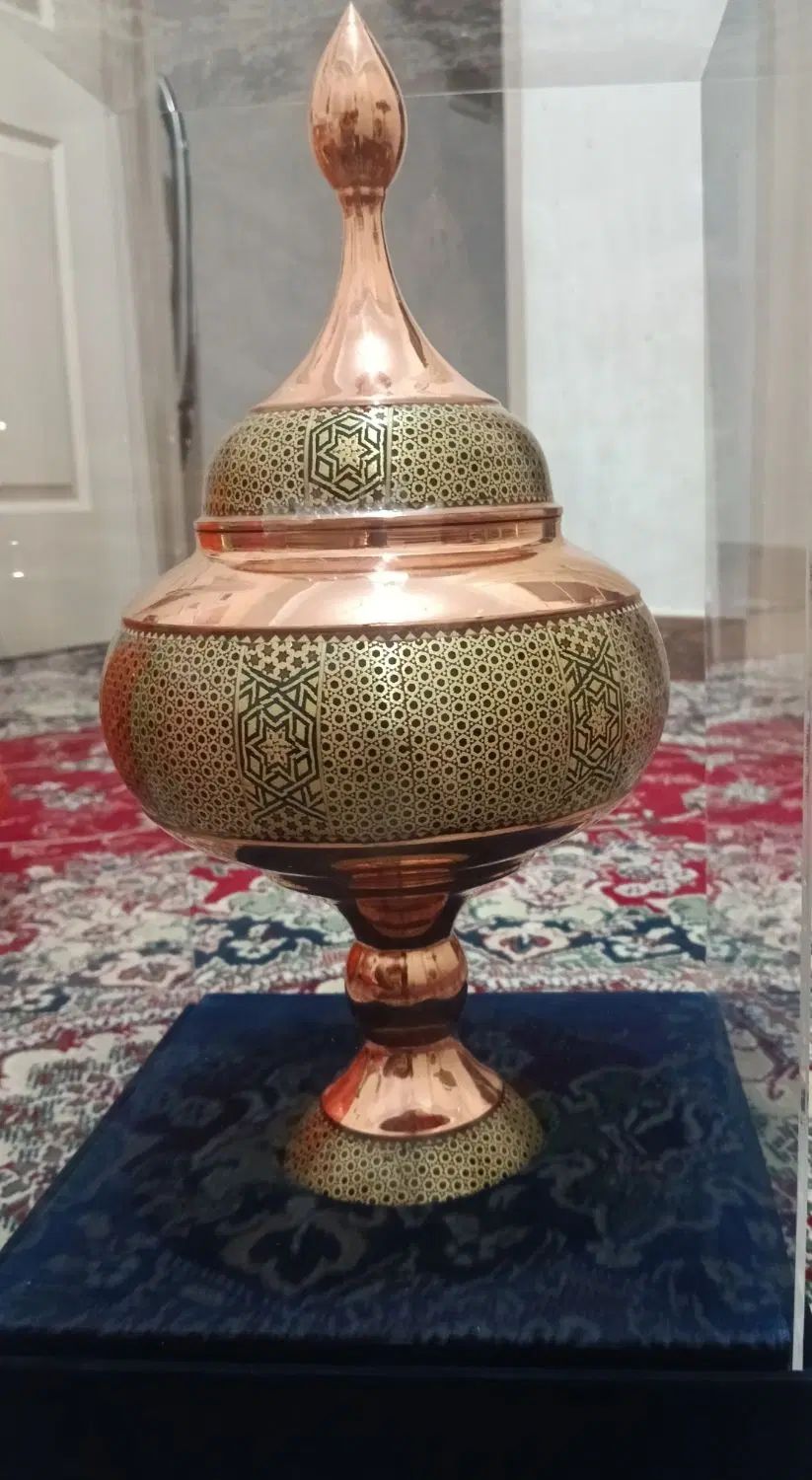 شکلات خوری 35 سانت خاتم کاری استاد  ایوبی اصفهان|صنایع دستی و سایر لوازم تزئینی|تهران, خانی آباد نو شمالی|دیوار