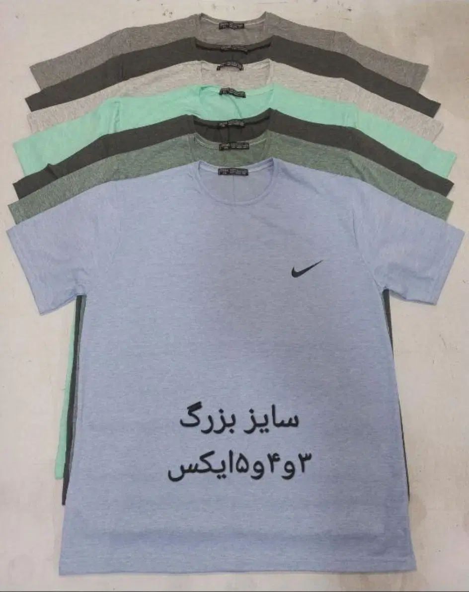 ۲۰۰عددتیشرت سایزXLتا۴XL عرض سینه۵۸تا۶۸سانت|لباس|تهران, خزانه|دیوار