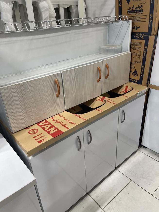 کابینت فلزی با درب MDF|مصالح و تجهیزات ساختمان|کرج, ساسانی (قلمستان)|دیوار