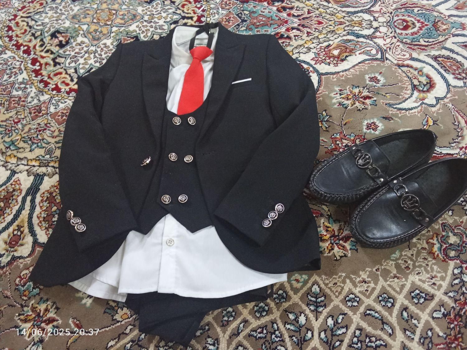دودست کت شلوار پسرانه|کفش و لباس بچه|قم, آزادگان|دیوار