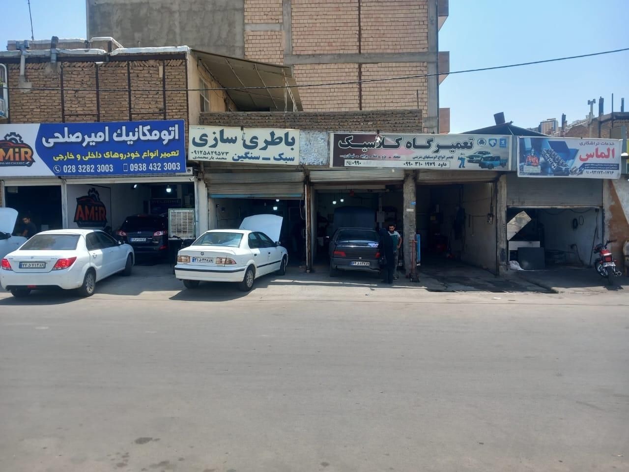 مغازه ۴۶ متری نبش کمربندی(انتهای خیابان منتظری)|اجارهٔ مغازه و غرفه|آبیک, |دیوار