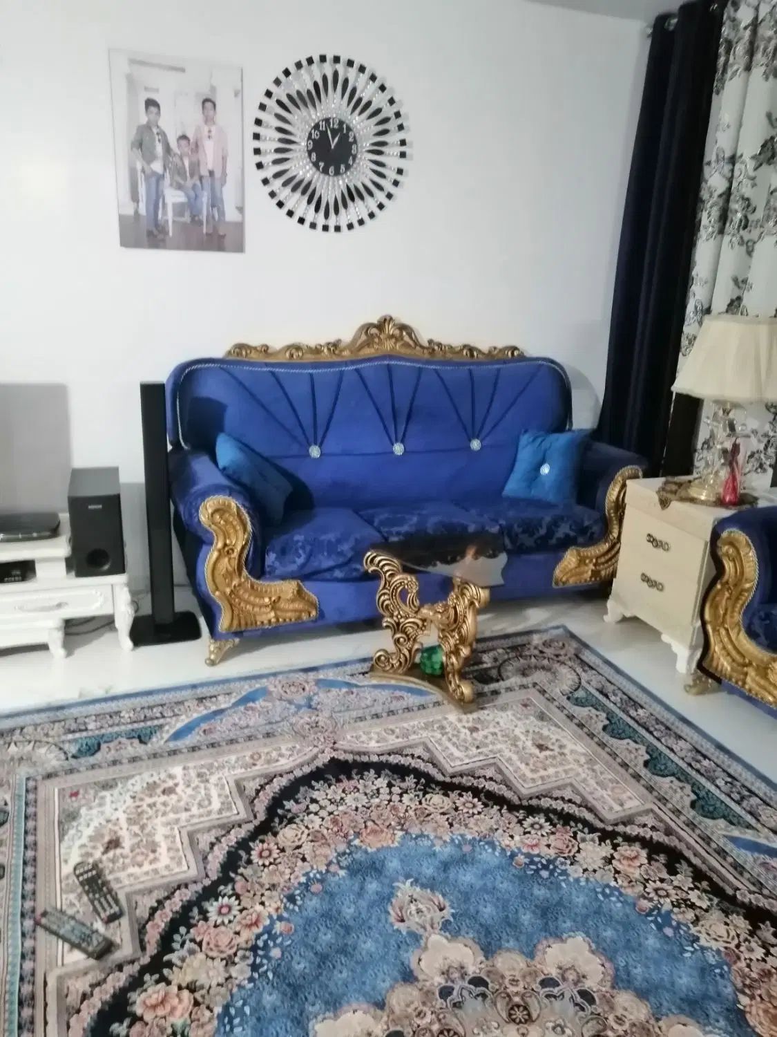مبل 7 نفره. سلطنتی شیک|مبلمان خانگی و میز عسلی|تهران, هوانیروز|دیوار