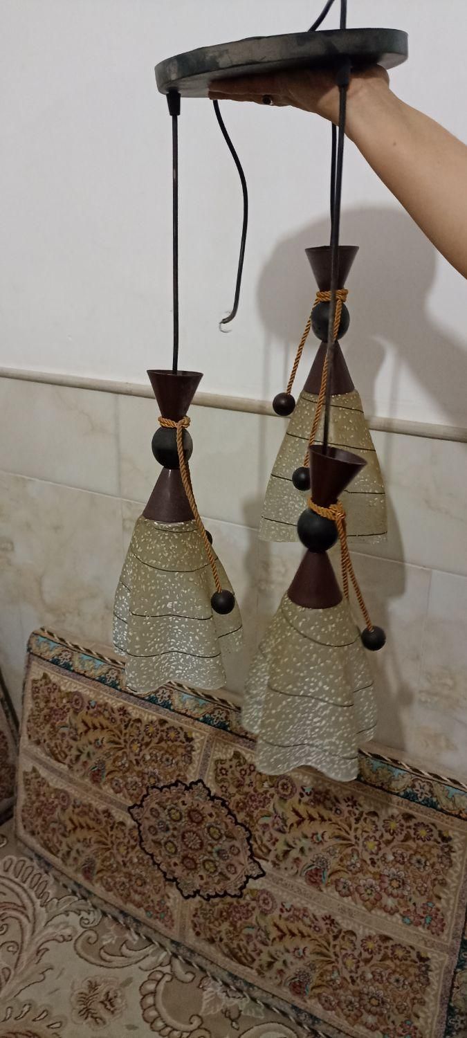 لوستر|لوستر و چراغ آویز|قم, نیروگاه|دیوار