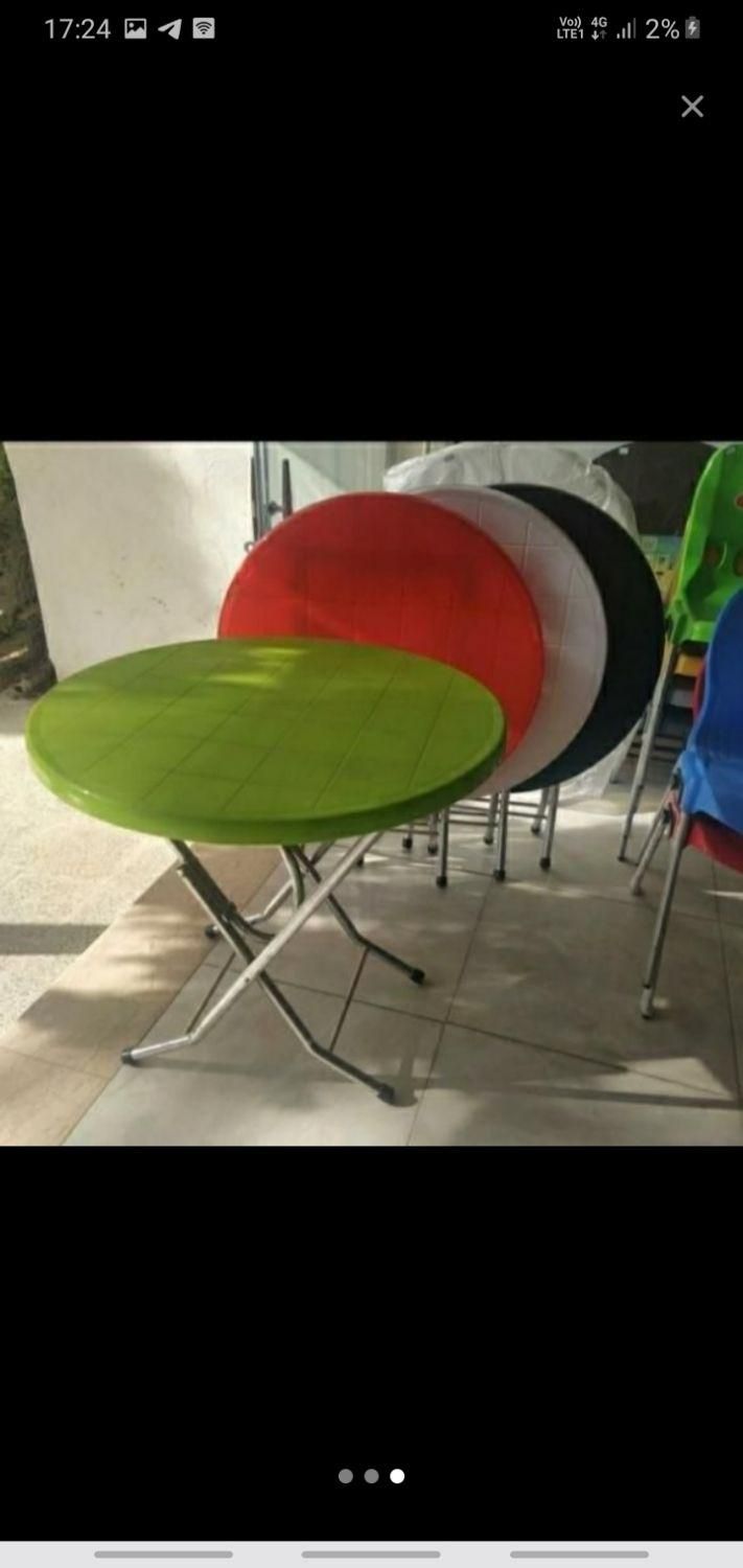 میز و صندلی محبوبه پلاستیکی تنوع بالا عابدی|میز و صندلی غذاخوری|قدس, |دیوار