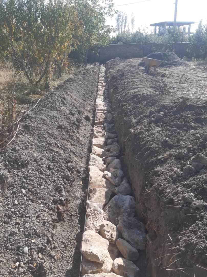 دیوارکشی دور باغ با مصالح صفر تا صد|خدمات پیشه و مهارت|ارومیه, |دیوار