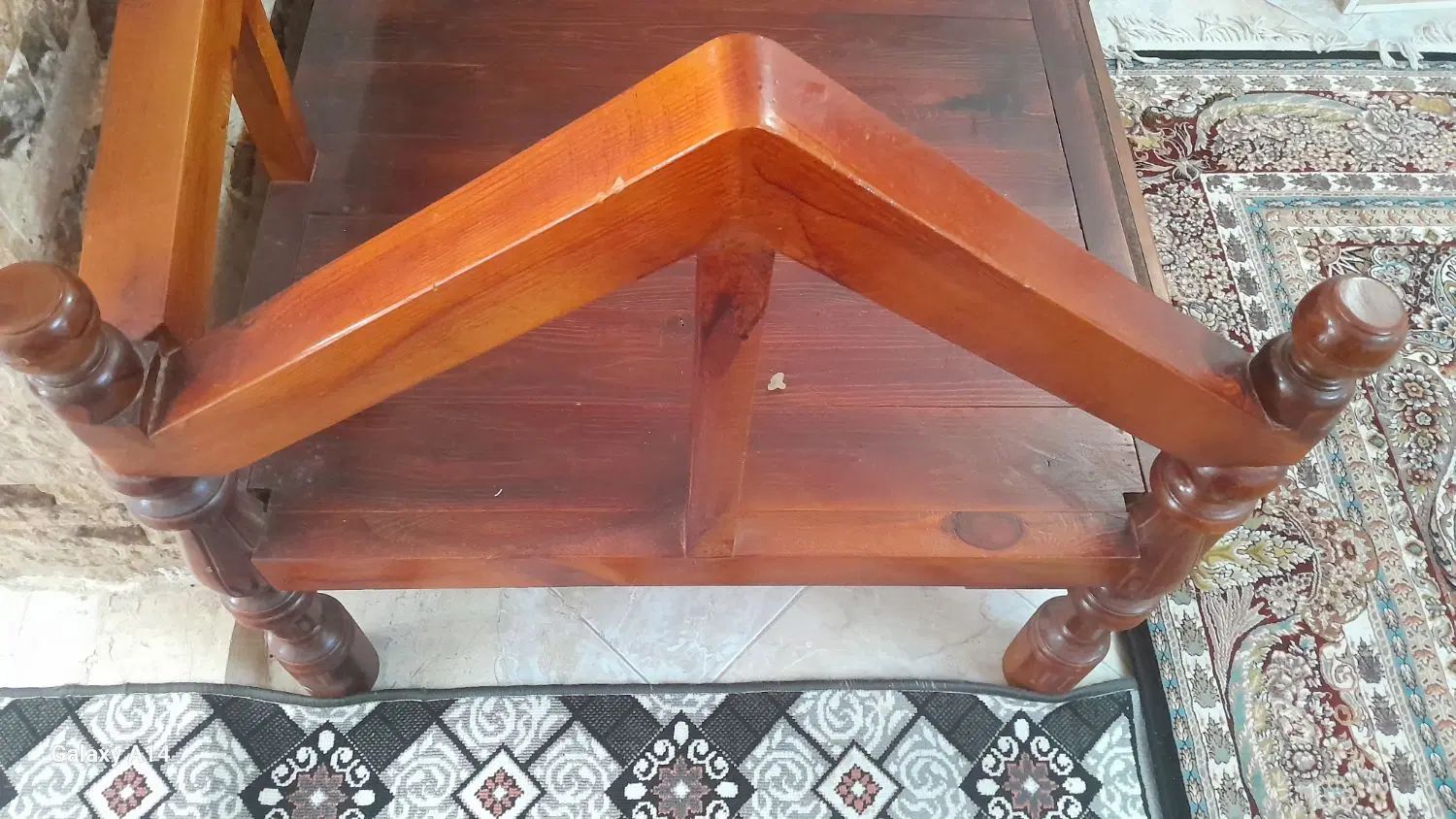 تخت چوبی سنتی|مبلمان خانگی و میز عسلی|کرج, خلج آباد|دیوار