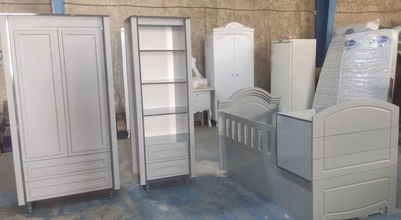 سرویس خواب کودک نوزاد نوجوان|تخت و سرویس خواب|شیراز, وصال|دیوار