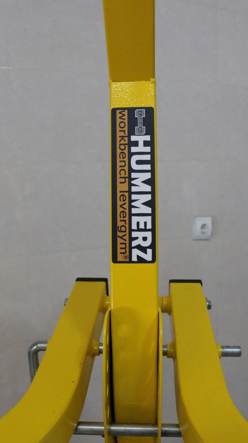 دستگاه بدنسازی به همراه نیمکت مدرج حرفه ای هامرز|تجهیزات ورزشی|یاسوج, |دیوار