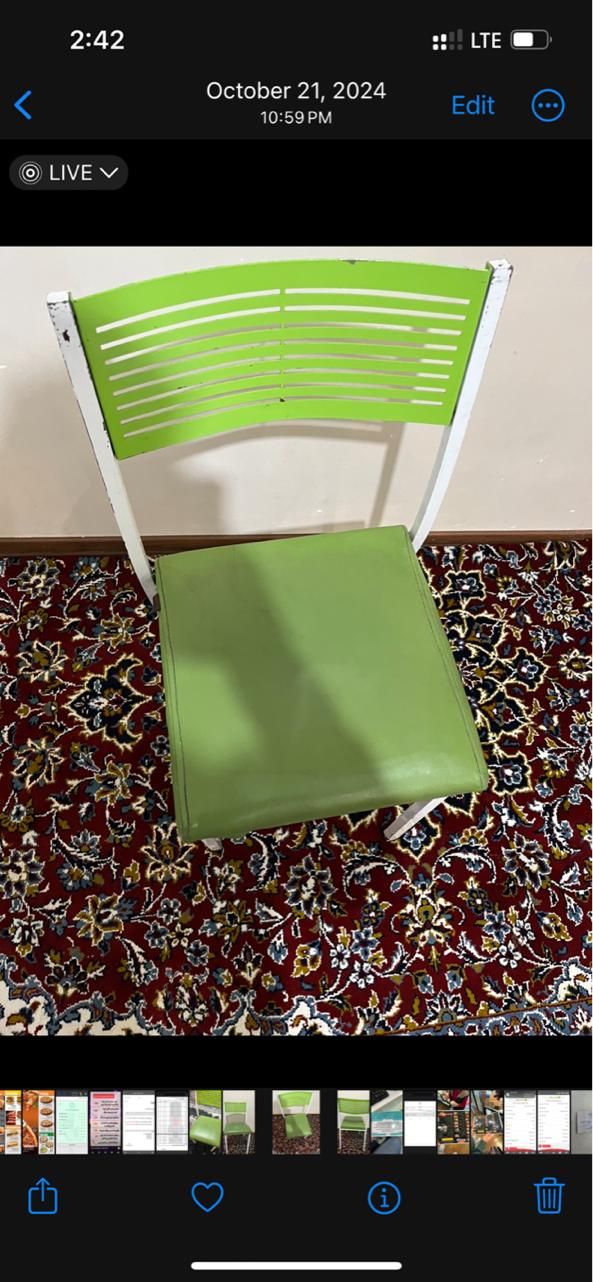 صندلی رستورانی جهان تاب|کافی‌شاپ و رستوران|تهران, دربند|دیوار