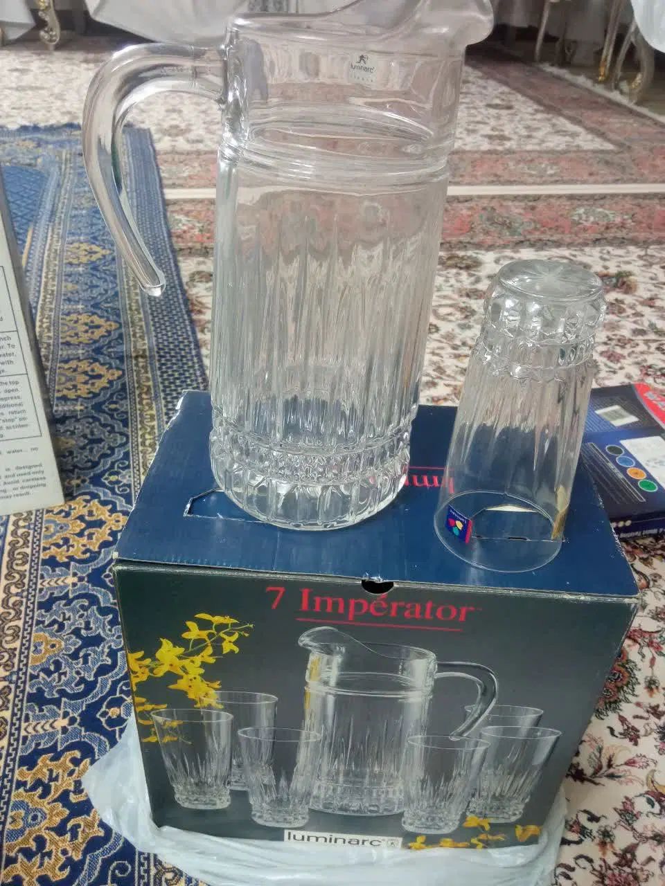 پارچ ولیوان امپراطوری اصل فرانسه وزودپز|ظروف سرو و پذیرایی|تهران, شهرک شریعتی|دیوار