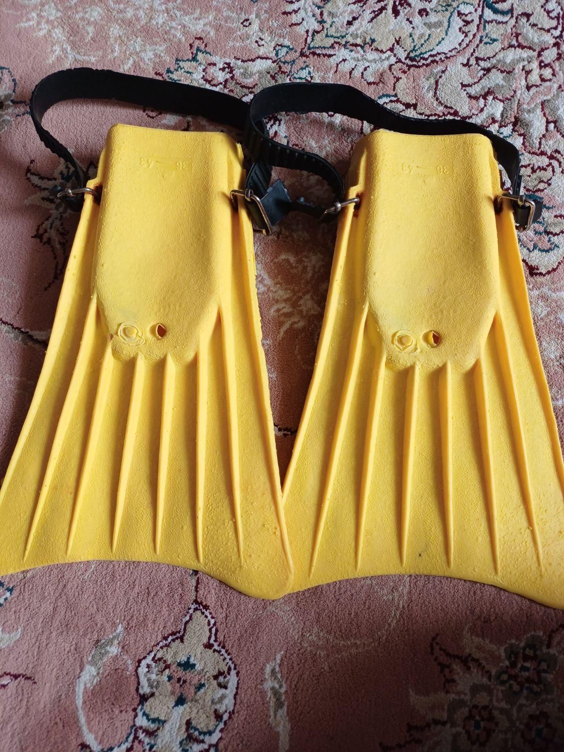 فین شنا سایز  ۳۶ تا ۴۳|غواصی و ورزش‌های آبی|تبریز, |دیوار