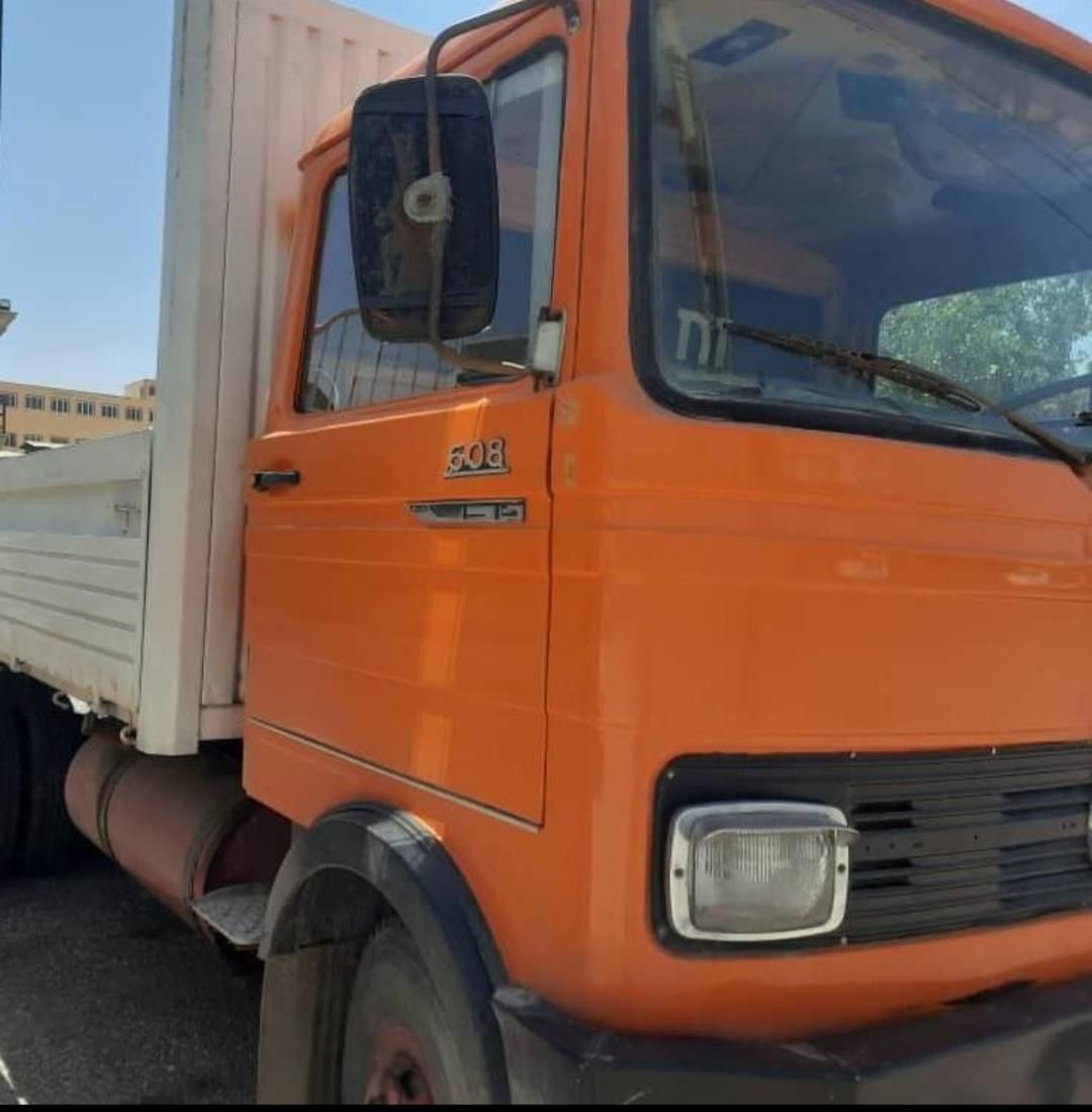 کامیونت بنز‌ خاور LP608 مدل ۱۳۶۳ باری بغل بازشو|خودرو سنگین|تهران, آذربایجان|دیوار