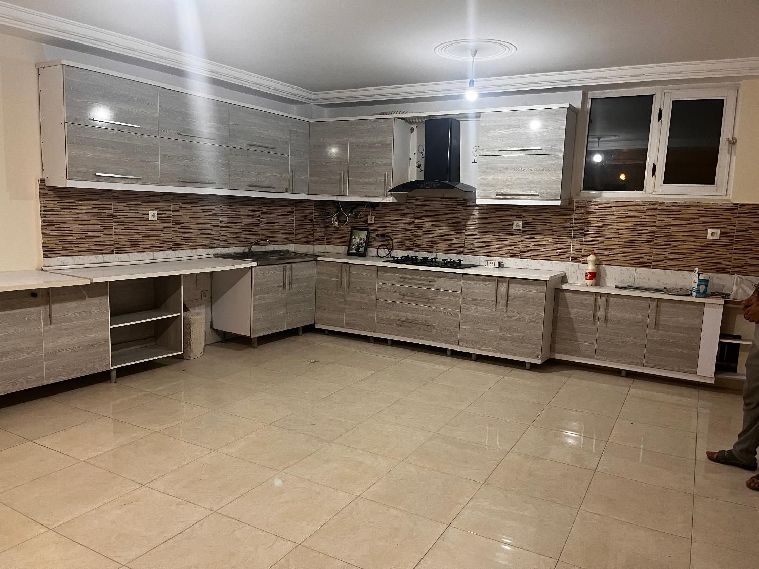 کابینت ام دی اف همراه سینک و هود و ابچکان|آب‌چکان و نظم‌دهنده ظروف|بجنورد, |دیوار