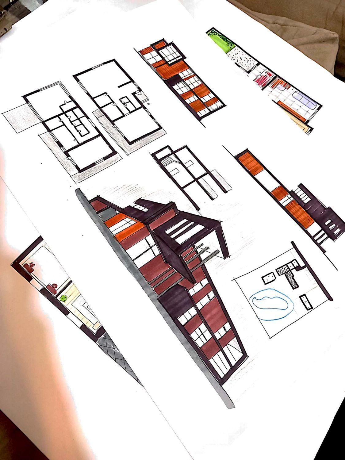 انجام پروژه های دانشجویی و اجرایی معماری|خدمات آموزشی|رشت, دیلمان|دیوار