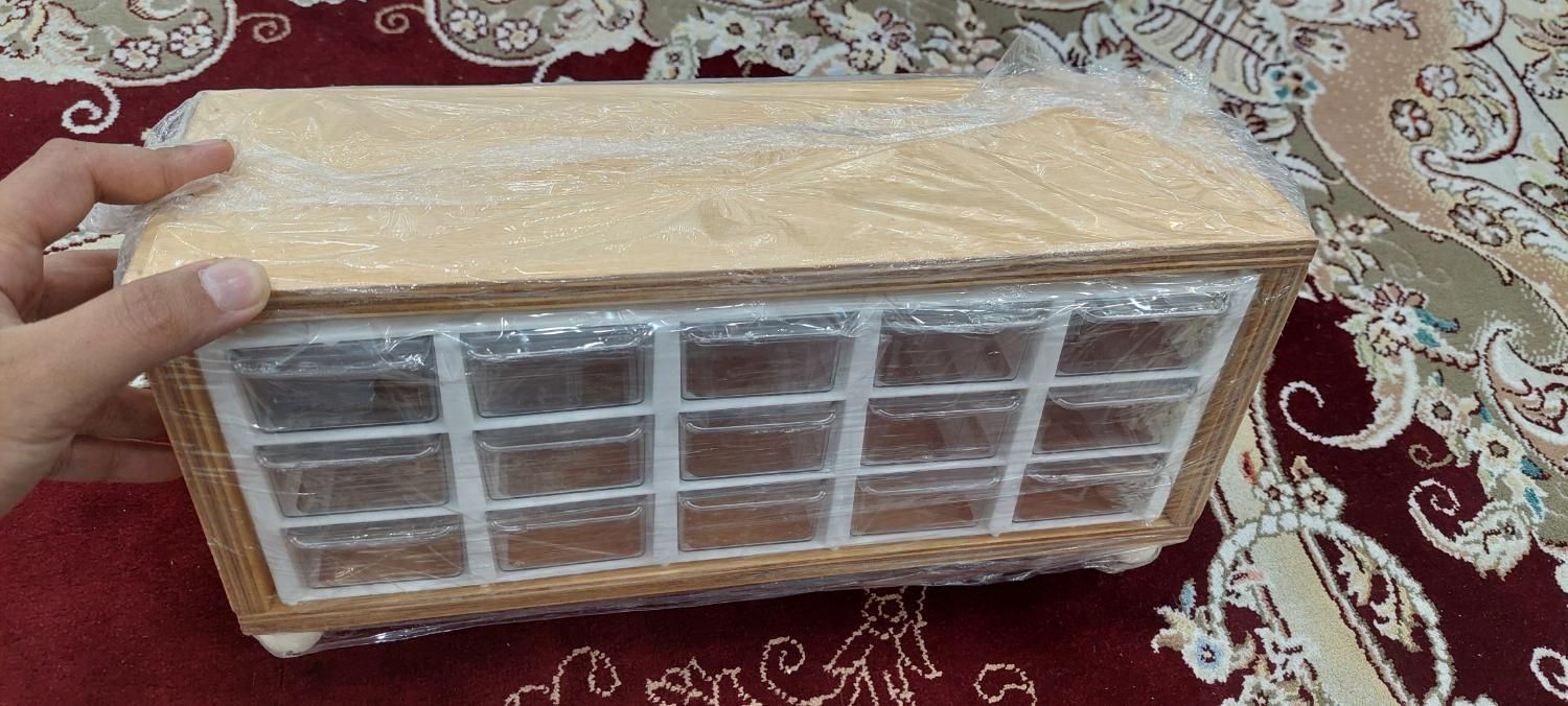 جا *ادویه ای* کشویی نو|ظروف نگهدارنده، پلاستیکی، یک‌بارمصرف|اسلام‌شهر, |دیوار