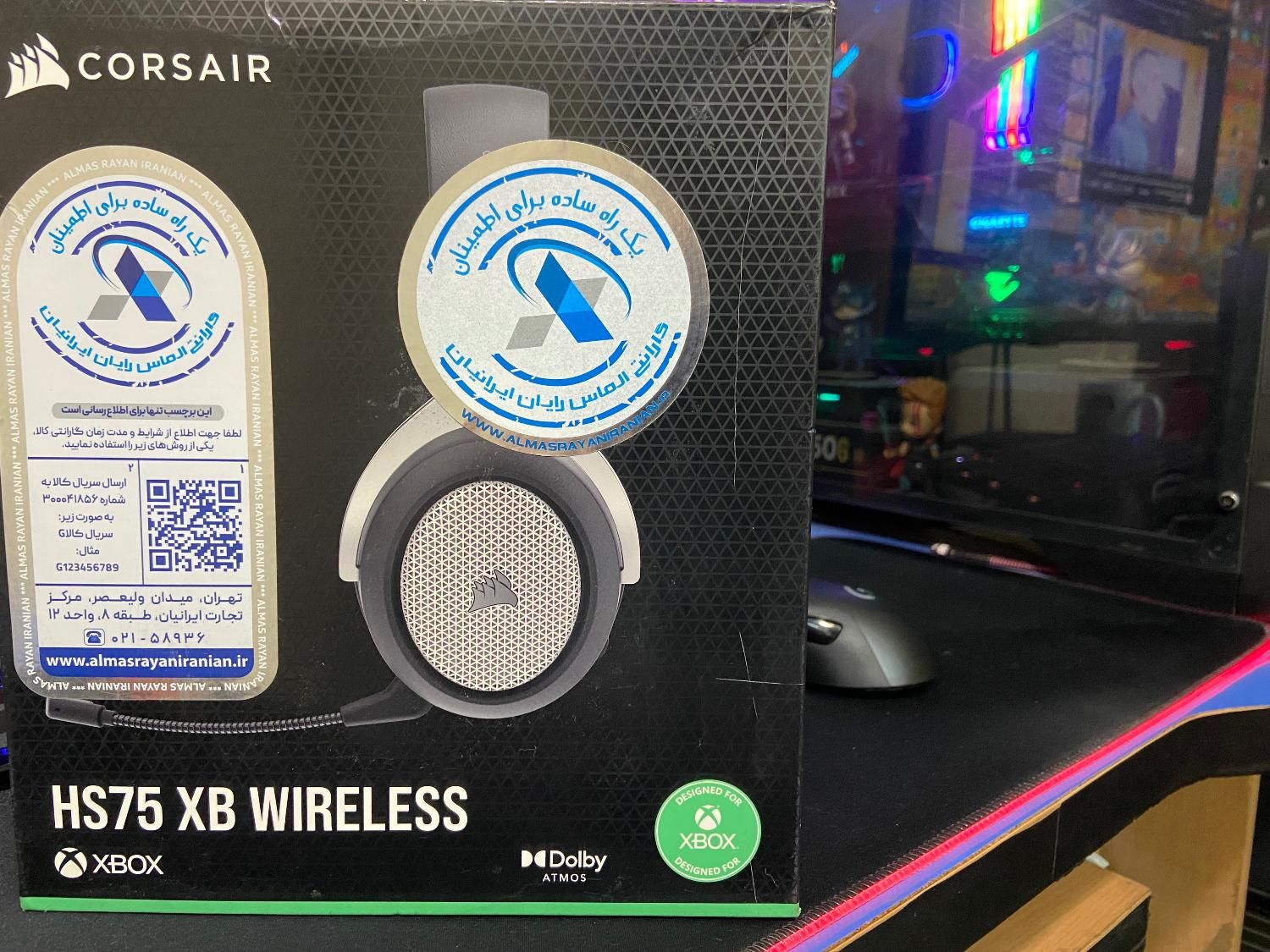 هدست گیمینگ CORSAIR|کنسول، بازی ویدئویی و آنلاین|کرج, فاز ۴ مهرشهر|دیوار