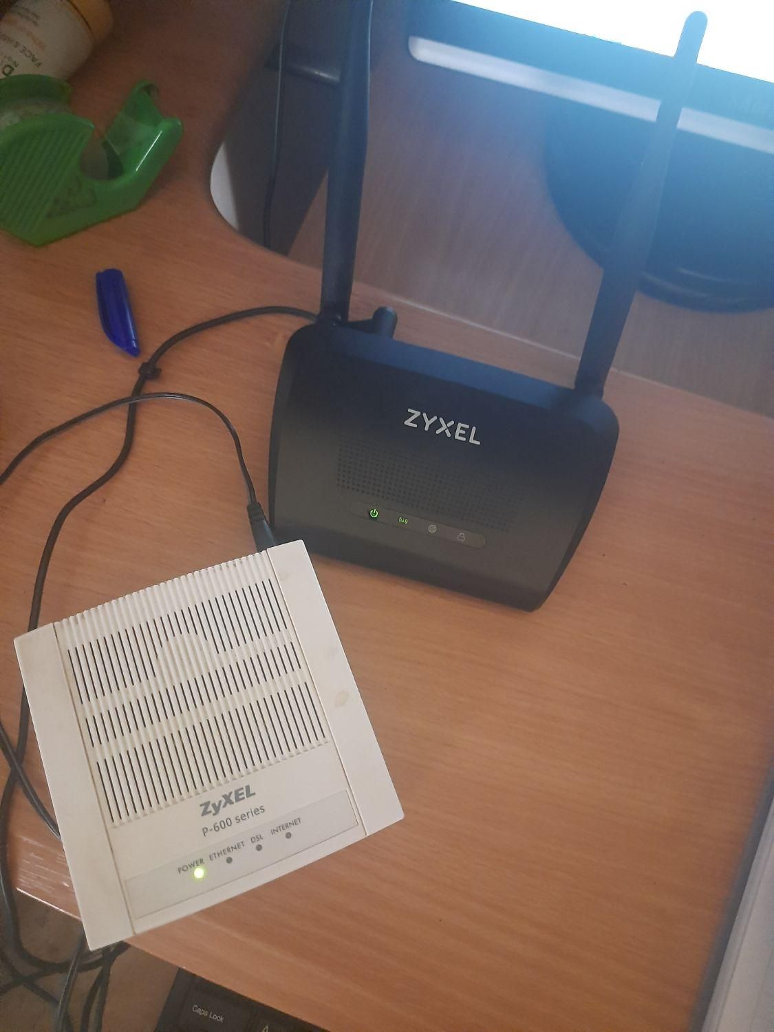 مودم و روتر  اینترنت برای wifi برند zyxel|مودم و تجهیزات شبکه|تهران, پاسداران|دیوار
