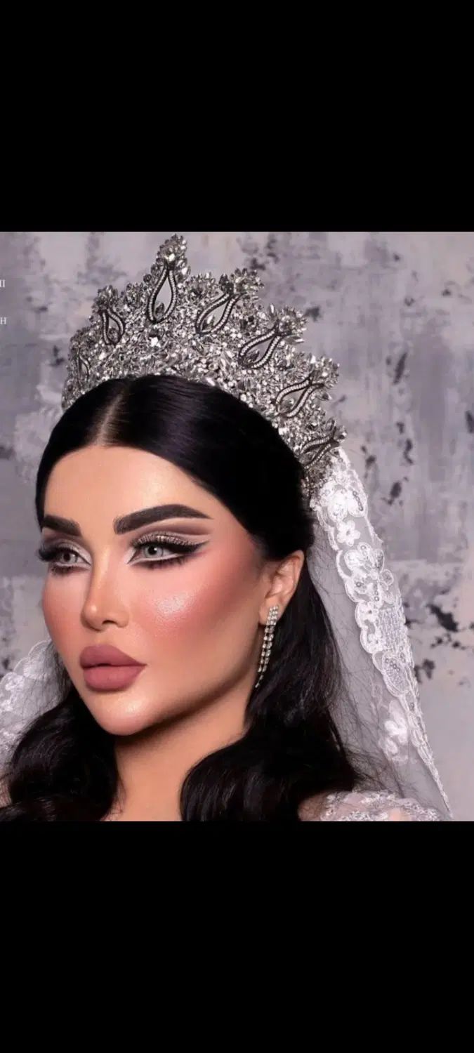 میکاپ شنیون عروس در منزل و سالن کیانپارس|خدمات آرایشگری و زیبایی|اهواز, کیانپارس |دیوار