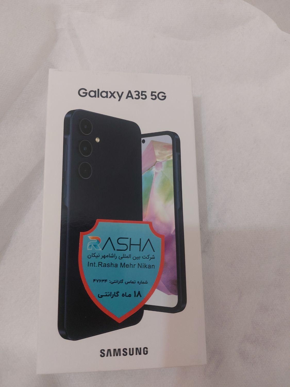 سامسونگ Galaxy A35 با حافظهٔ ۲۵۶ گیگابایت|موبایل|تهران, کوی مهران|دیوار