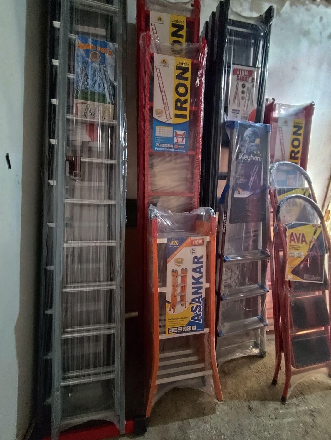 نردبان مخابراتی آهنی متری ۴ ۵ ۶ ۹|ابزارآلات|قدس, شهر‌قدس|دیوار