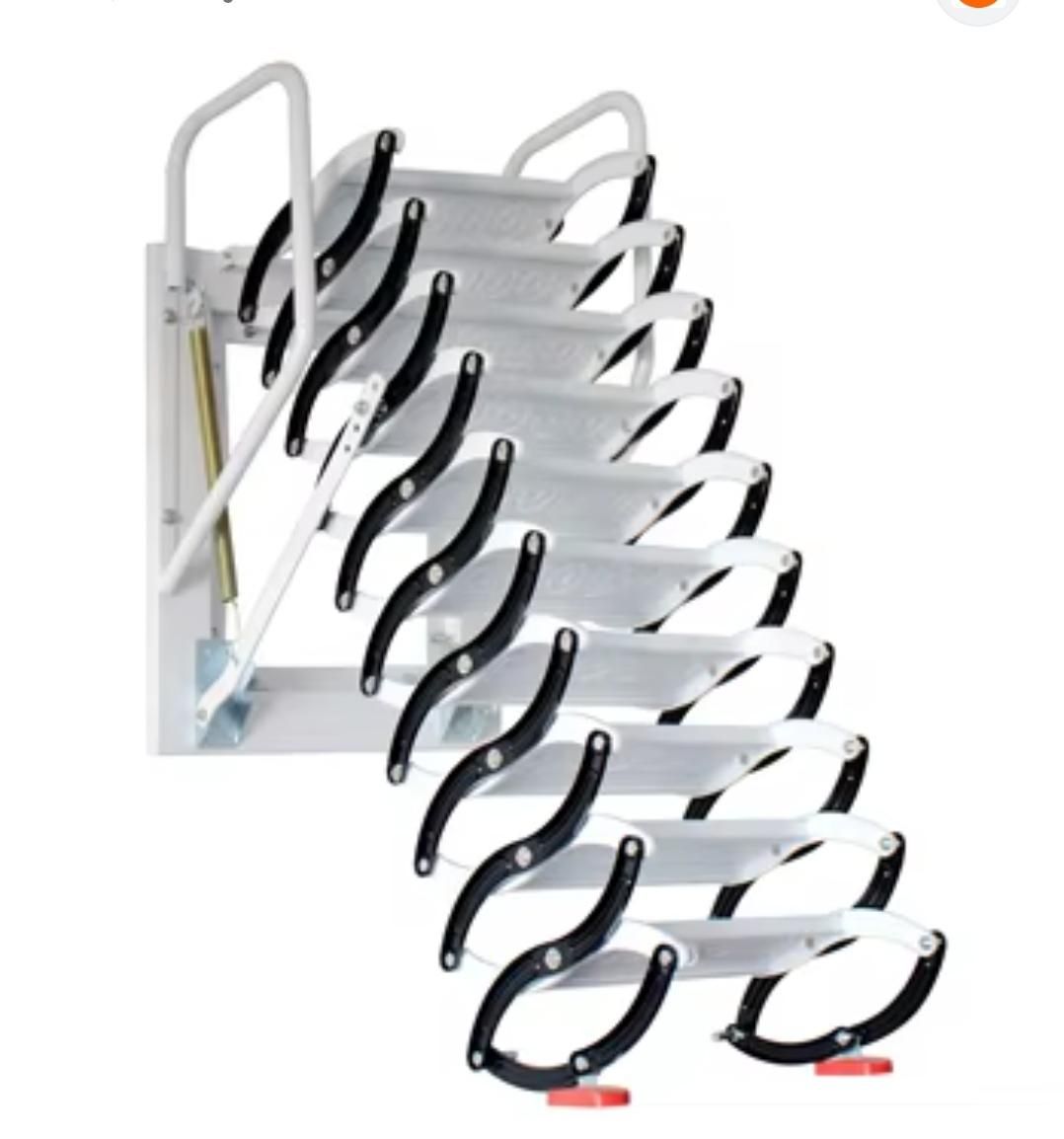 پله جمع شونده،نردبان تاشو دیواری و سقفی|مصالح و تجهیزات ساختمان|شیراز, وصال|دیوار