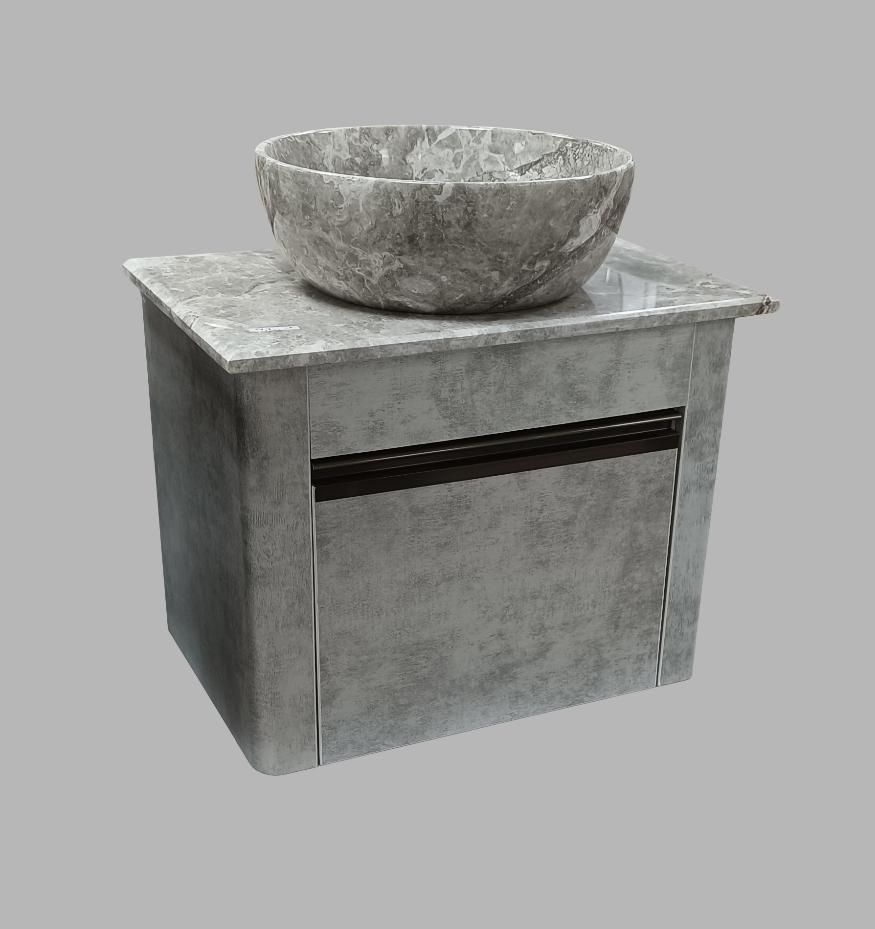 روشویی سنگی طوسی 60×40|لوازم سرویس بهداشتی|کرج, گلشهر|دیوار