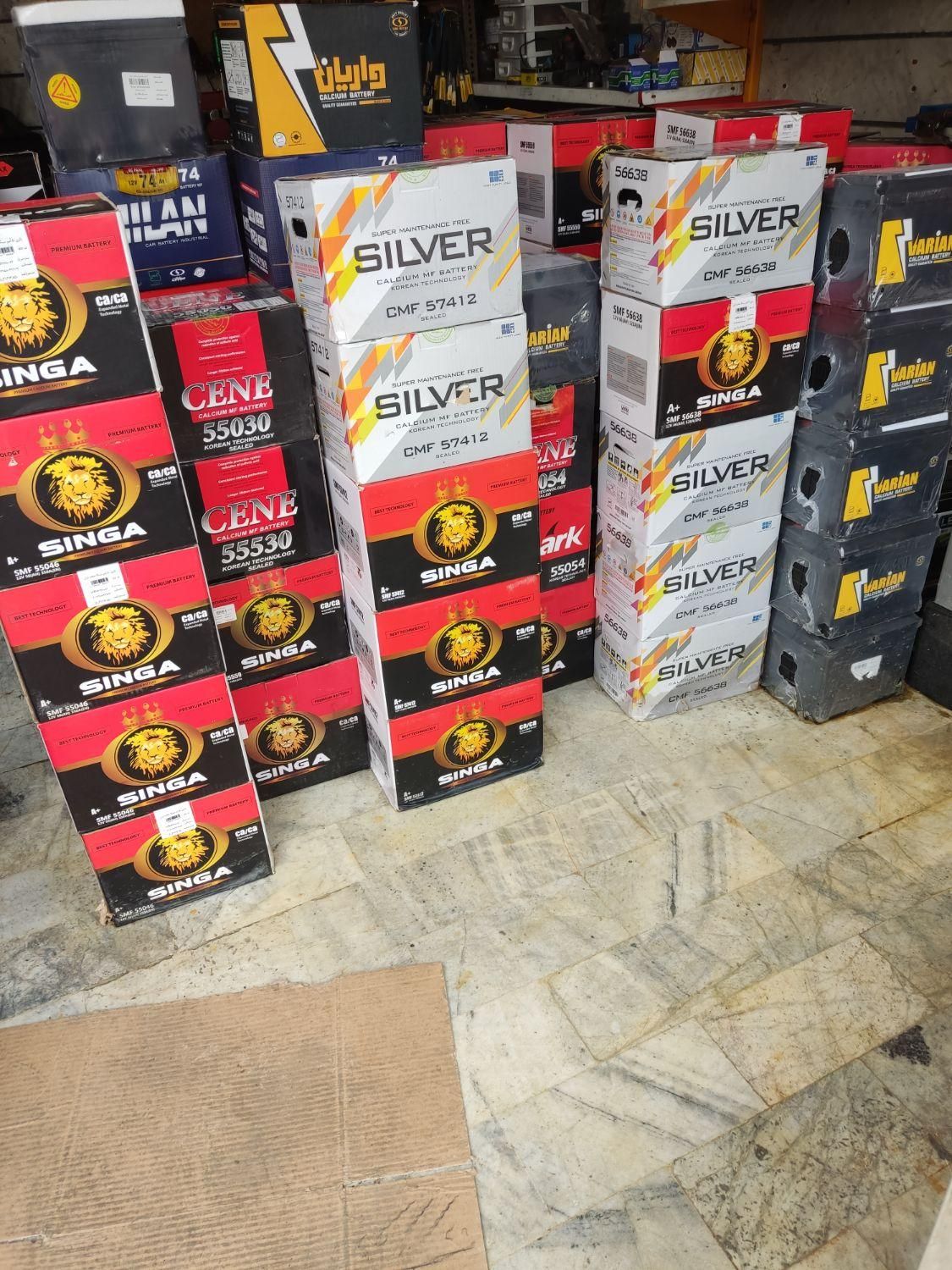 انواع باطری دولتی ایرانی.   خارجی|قطعات یدکی و لوازم جانبی|کرج, آق تپه|دیوار