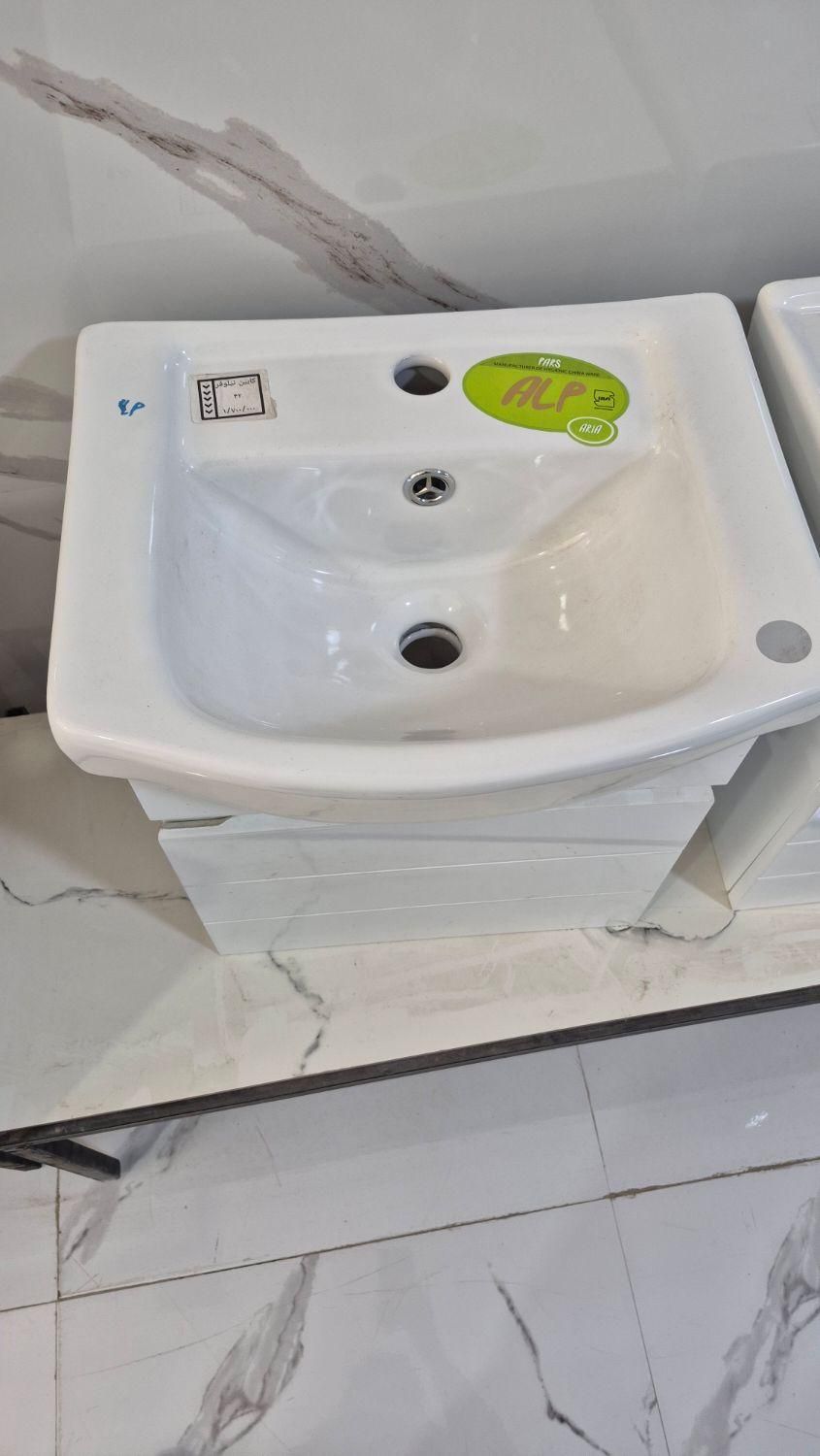 روشویی کابینتی مدل نیلوفر ۴۲|مصالح و تجهیزات ساختمان|بومهن, |دیوار