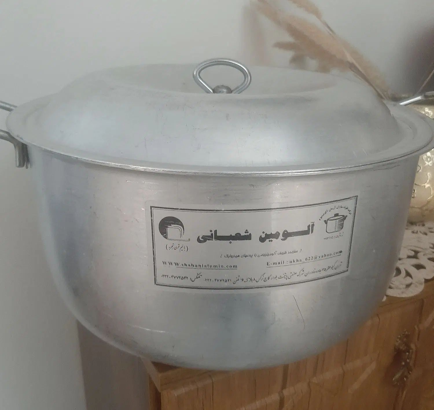 دو تا قابلمه روحی بزرگ با قطر  ۳۰ و ۳۵ جنس ضخیم|ظروف پخت‌وپز|تهران, ستارخان|دیوار