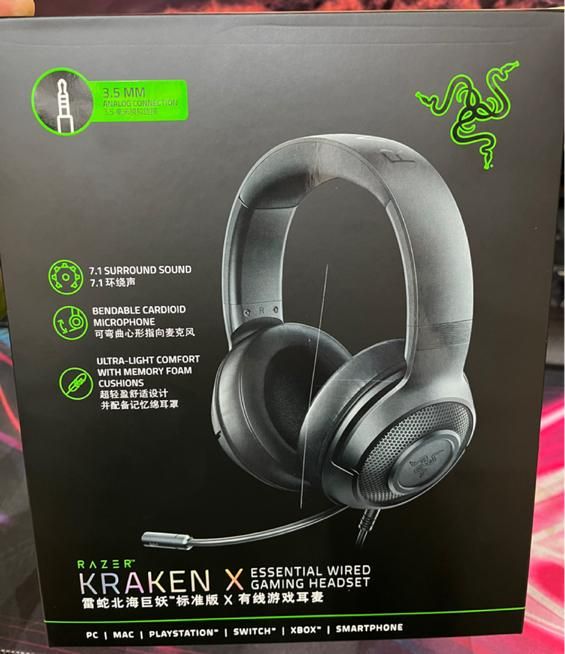 هدفون ریزر Razer kraken|کنسول، بازی ویدئویی و آنلاین|مشهد, فرهنگ|دیوار