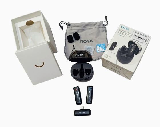 میکروفون یقه ای بویا مدل BY-WM3T-U2 رابط Type-C|صوتی و تصویری|قم, نیروگاه|دیوار