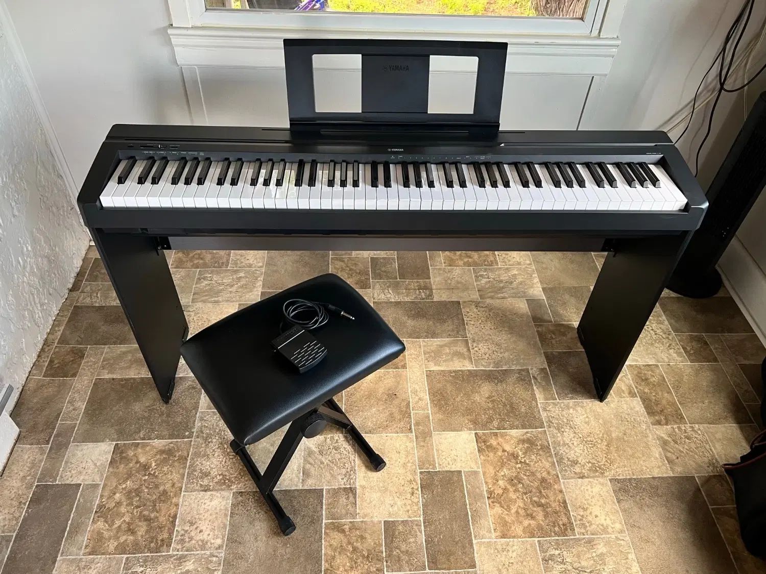 Piano yanaha P45|پیانو، کیبورد، آکاردئون|تهران, مخصوص|دیوار