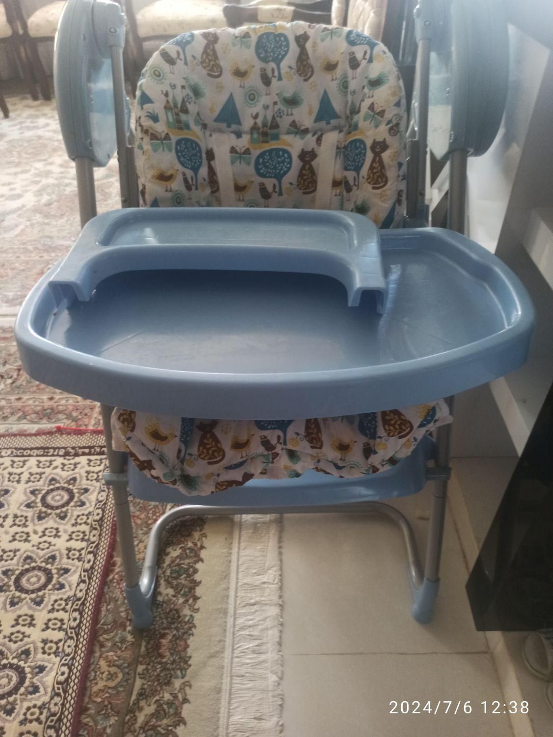 تاب برقی وصندلی غذا|تخت و صندلی بچه|مشهد, عبادی|دیوار